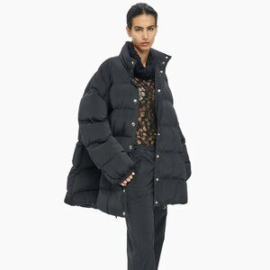 MALLONI BOMBER OVERSIZED PUFF JACKET 42
